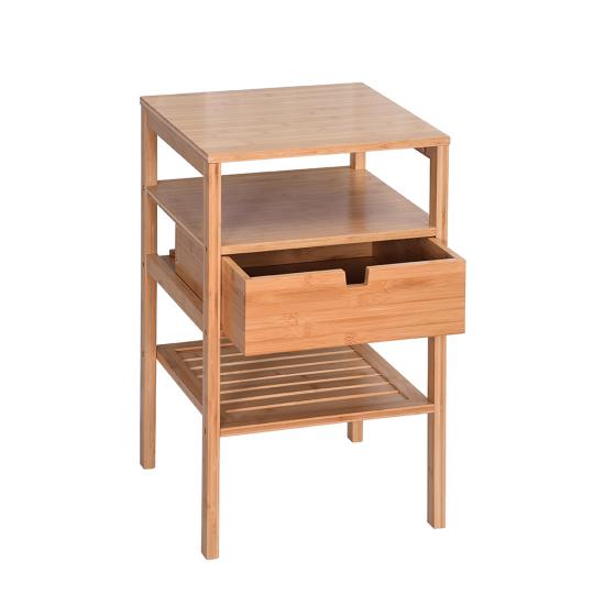 Three Layers side table with drawer