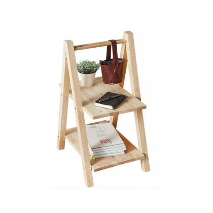 Bamboo Floor Standing Storage Rack For Home Office
